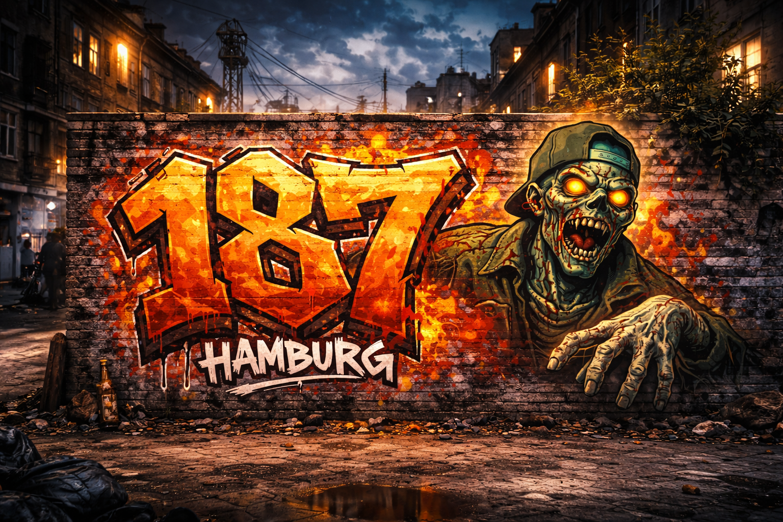 187 Straßenbande Type Beat "Zombie"