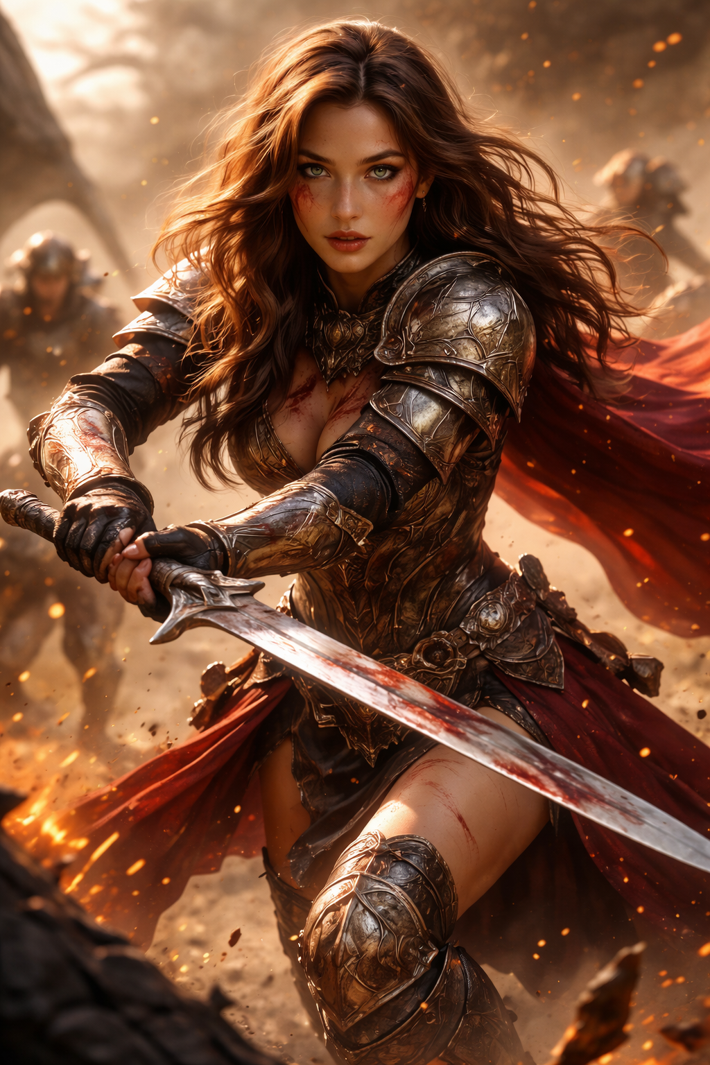 Slow Warrior Rap Beat "She is the men"